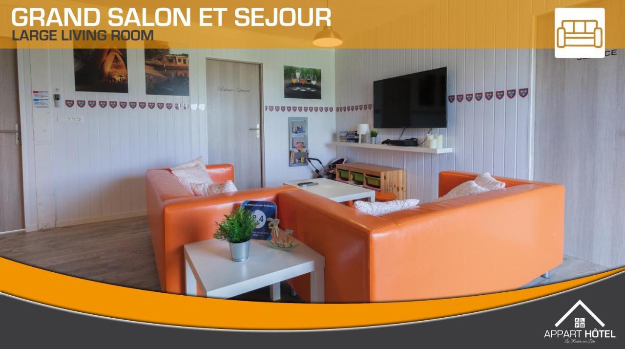 Appart'Hotel Les Pres Blondeau - 1 A 10 Personnes - 3 Chambres - Terrasse - Parking Prive - Wifi Les Rosiers Exterior foto